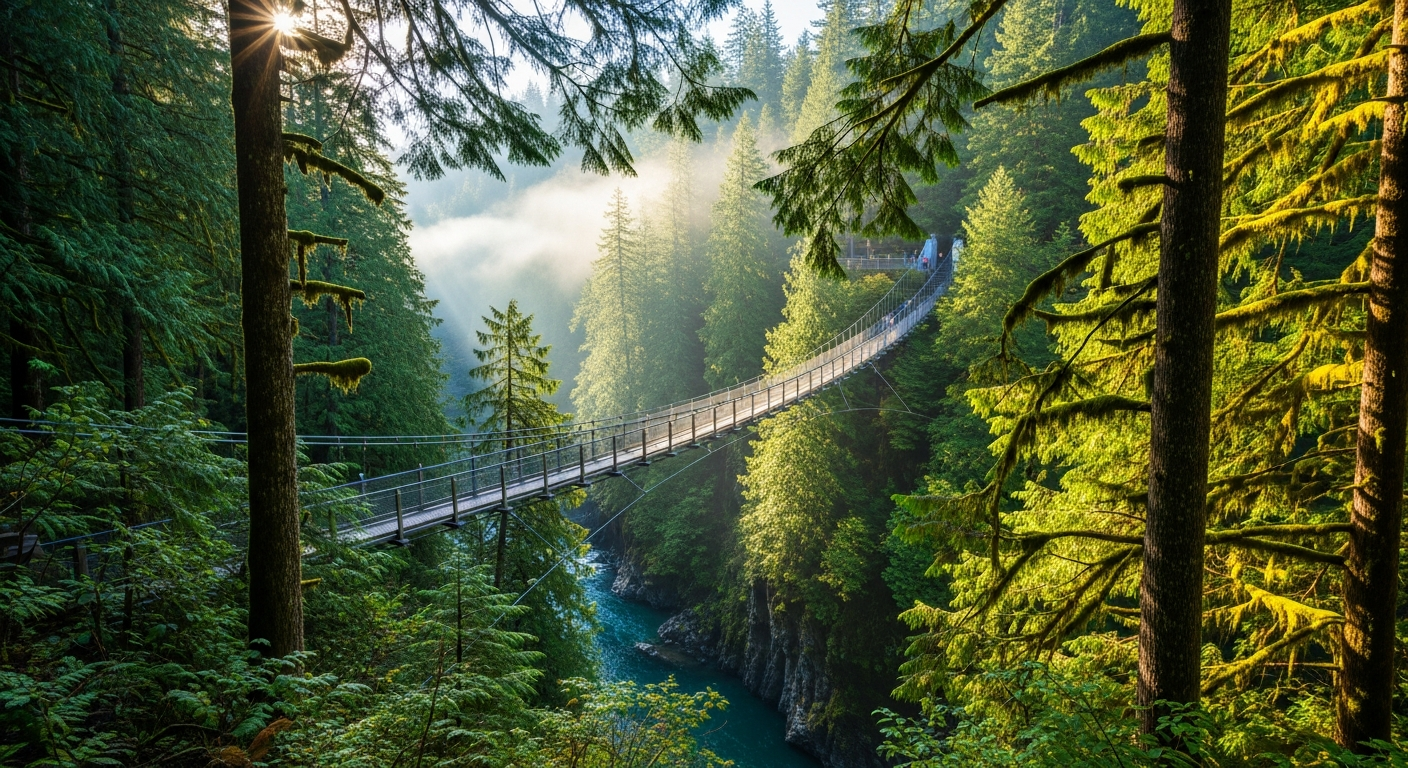 Capilano Suspension Bridge & Grouse Mountain Combo Tours