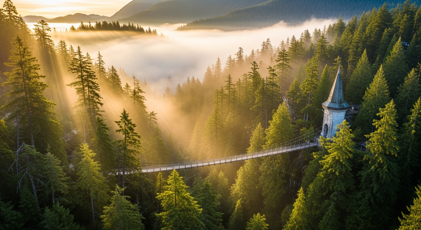 Vancouver City Tour with Capilano Suspension Bridge